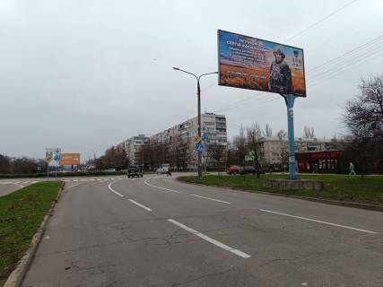 Billboard A in Zaporizhzhya, 6x3  Ubilejnij av., pered kil'cem. (150 m. do "Sil'po") Photo 1