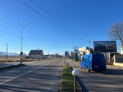 Billboard B in Rakhiv, 6x3  Rahiv Golovna, viizd z mista v storonu m.Uzgorod iz storoni m.Iv.Frankivs'k Photo 1
