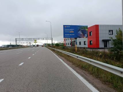 Billboard A in Zhytomyr trasi, 6x3  Trasa Zitomir-Kiiv. Pered zapravkou  WOG, napramok z Zitomira na Kiiv, st.A Photo 1