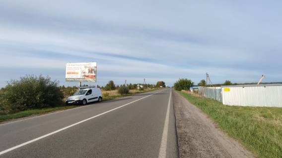 Billboard B in Veliki Mosti, 6x3м.  m. Veliki Mosti, viizd z mista v napramku m. Cervonograd, trasa Kovel' - Zovkva (R-15), porad AZK OKKO Photo 1