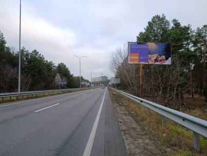Billboard A in Vishgorod, 6х3  траса Р-69 "Київ-Вишгород-Десна", км 18+400 право, в'їзд в Вишгородський район з боку Києва, напрямок на с. Нові Петрівці (Межигір'я) Photo 1