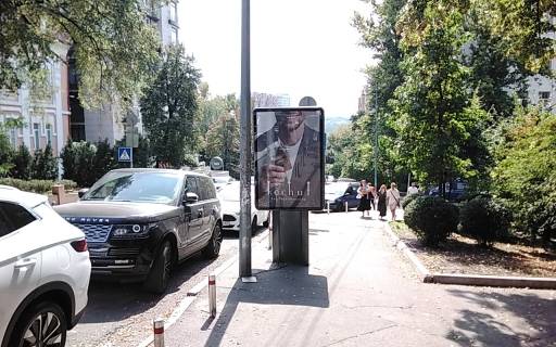 Citylight B in Kyiv, Сітілайт 1.2х1.8  Tarasivs'ka st. 14 Photo 2