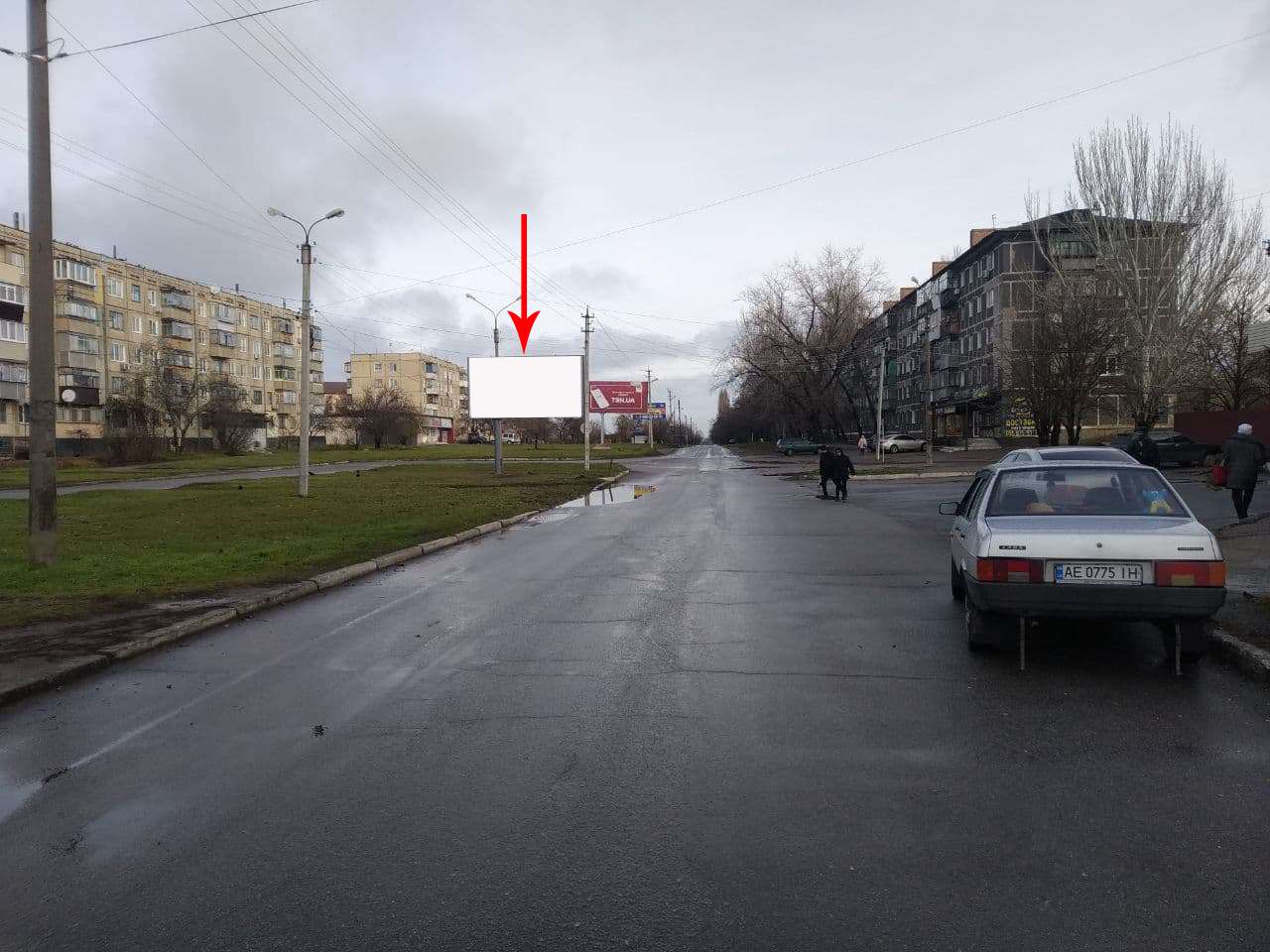 Billboard Nikopol,  na st. Persotravnevij (r-n budivli No21)