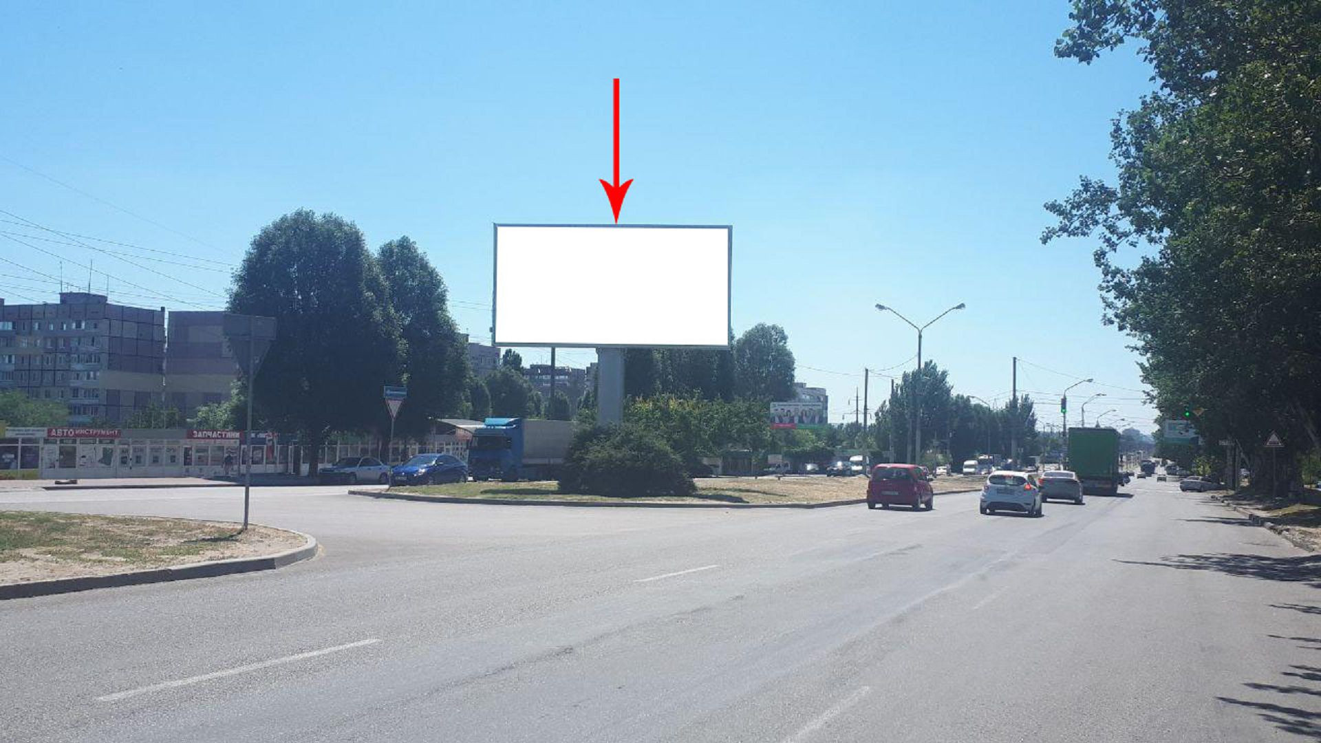 Backlight Dnipropetrovsk,  Donec'ke sose, navproti bud. No123  (na rozdilovij smuzi), ruh u bik z/m Lomivs'kij