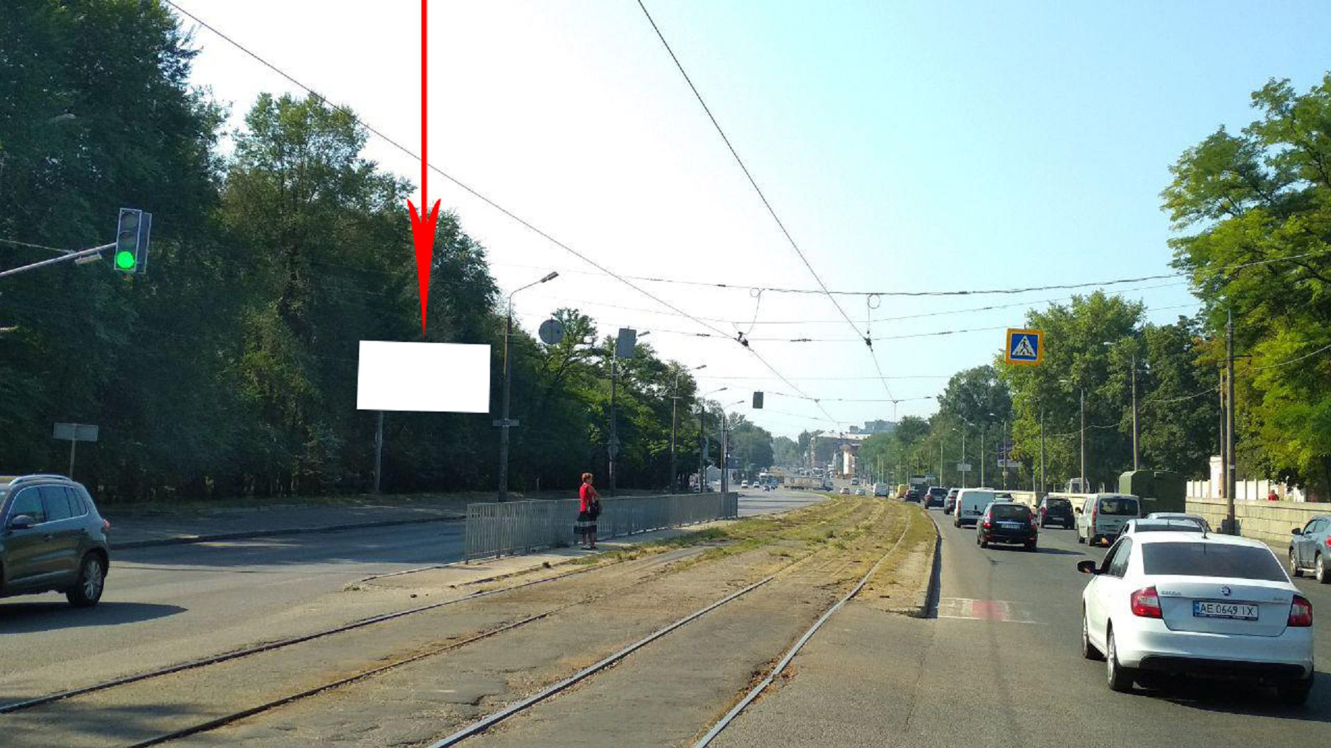 Billboard Dnipropetrovsk,  prosp. Bogdana Hmel'nic'kogo, v rajoni Parku imeni Bogdana Hmel'nic'kogo