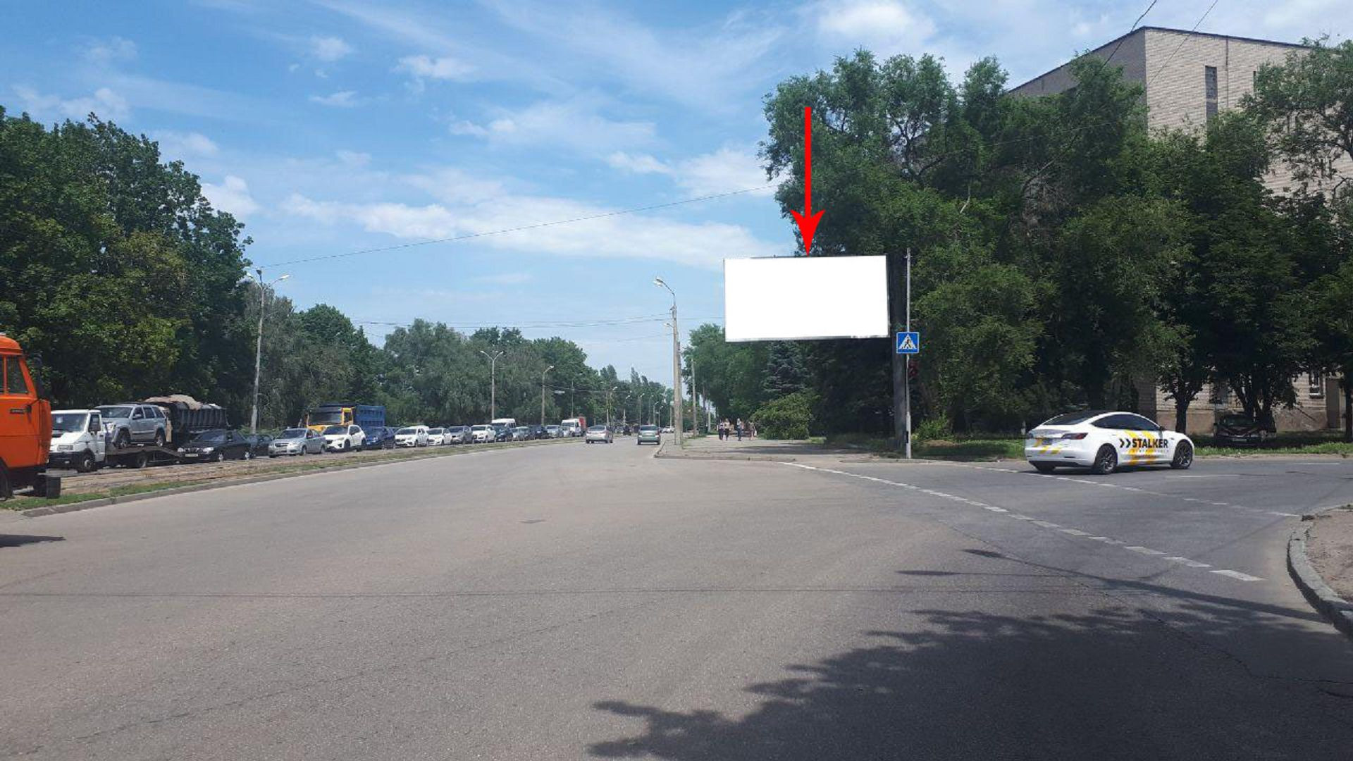 Prismatron, prism Dnipropetrovsk,  Vst. Mihajla Grusevs'kogo - prosp. Pilipa Orlika