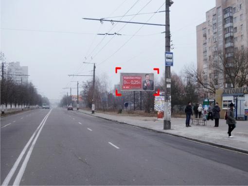 Billboard Zhytomyr,  st. Cernahovs'kogo, 129 "a"