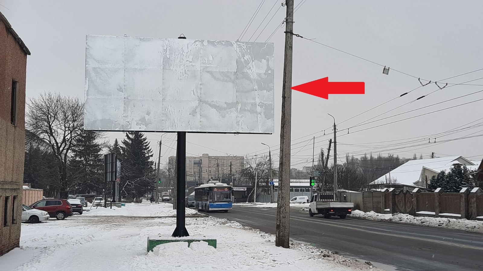 Billboard Khmelnitsky,  st. Kurcatova - Zenitna