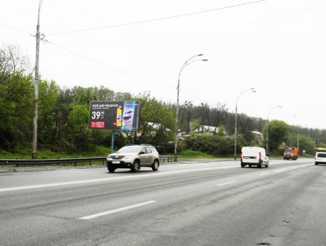 Billboard Kyiv,  Zabolotnogo Akademika, 150 m do Kvituca st., v napramku Stolicne sose