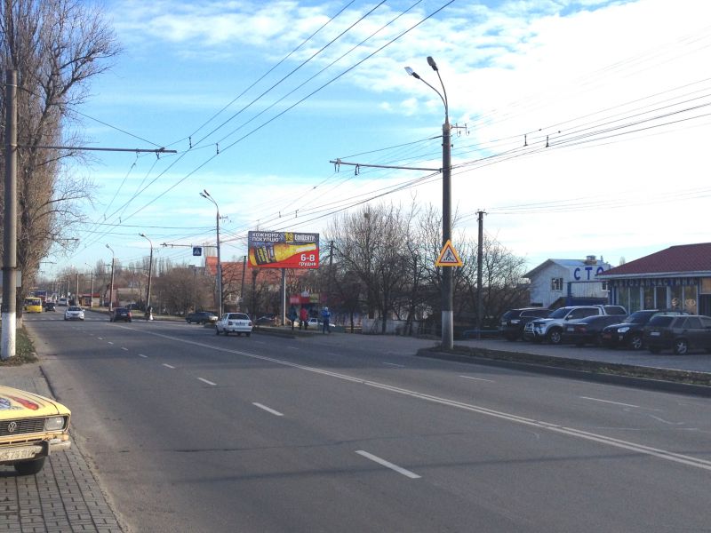 Billboard Vinnytsia,  st. Nemirivs'ke sose - st. Ucitel's'ka