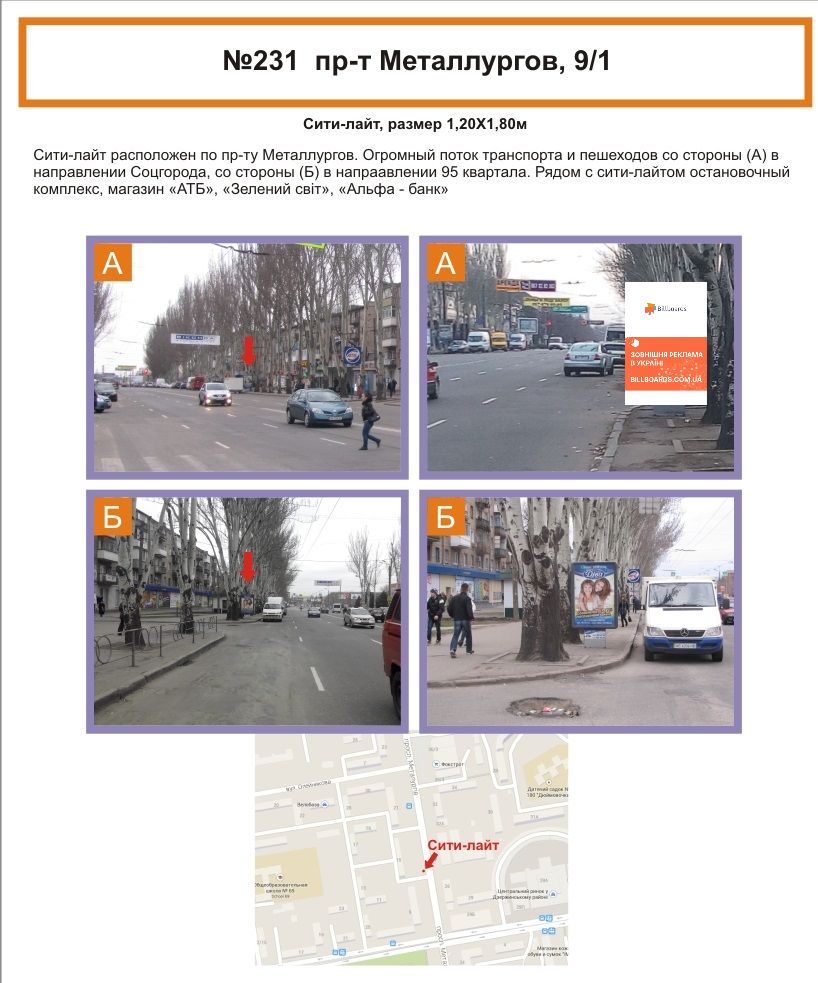 Citylight Krivy Rig,  av. Metalurgiv, 9/1