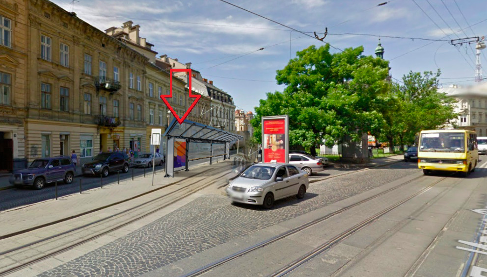 Citylight Lviv,  Площа Соборна (Зупинка «Площа Соборна»)