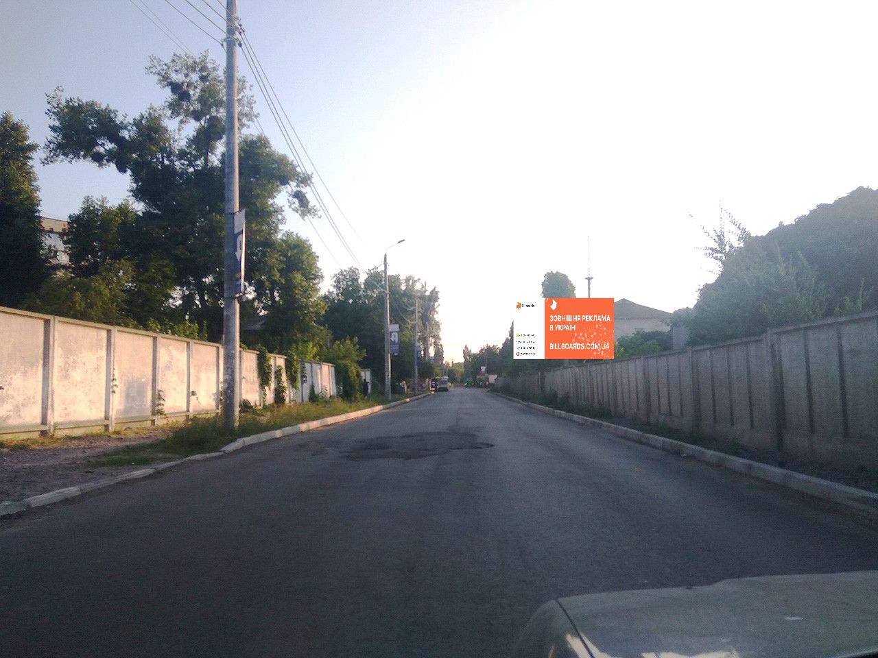 Billboard Vishnev,  m. Visneve, st.Cornovola