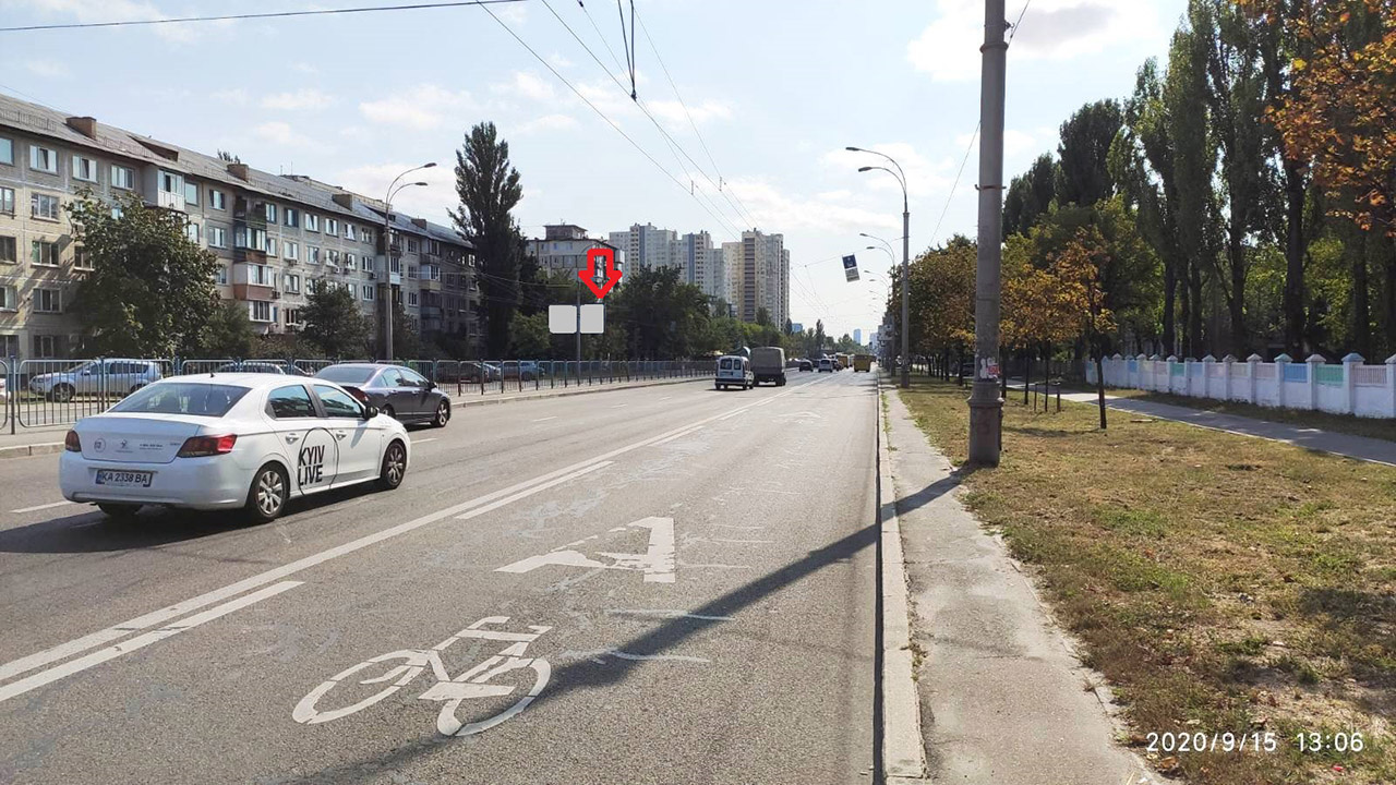 Billboard Kyiv,  bul'v. Perova, 18