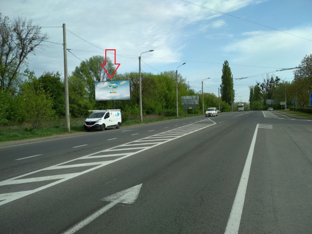 Billboard Hirka Polonka,  L'vivs'ka_povorot do cukrovogo zavodu_v'izd