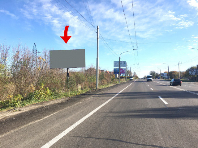 Billboard Lutsk,  Rivnens'ka_viizd z mista_300m vid kil'ca bila Epicentru