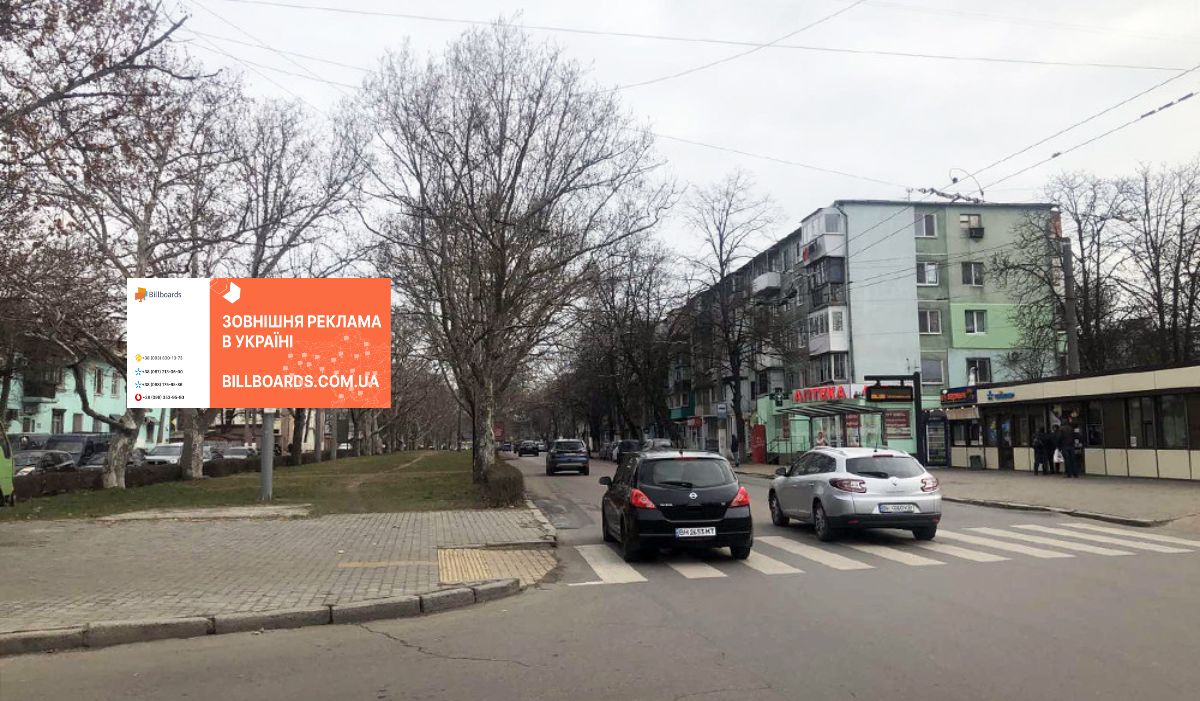 Billboard Odessa,  Admiral's'kij - 1 st. Lustdorfs'kij dorogi (s plosi)