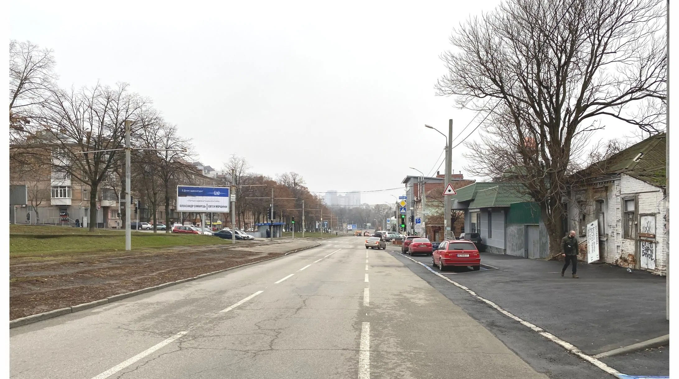 Prismatron, prism Dnipropetrovsk,  Svatoslava Hrabrogo st. - Voskresenskaa st., v centr