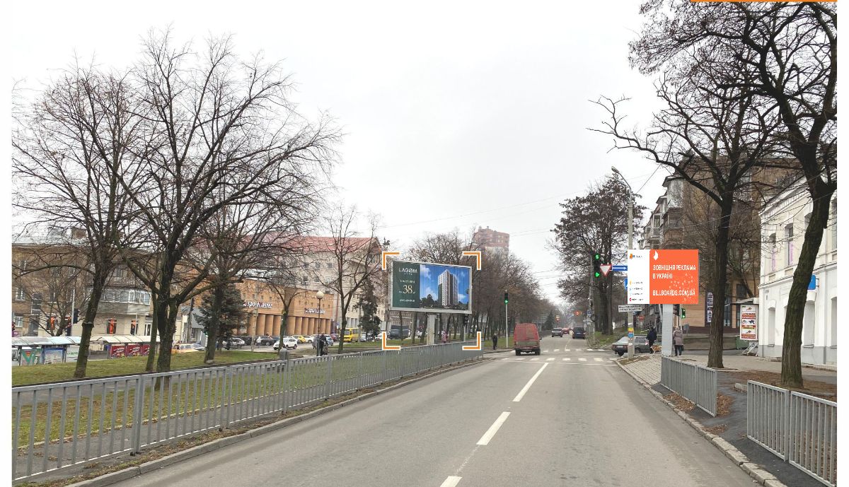 Prismatron, prism Dnipropetrovsk,  Svatoslava Horobrogo st. - Grusevs'kogo st.