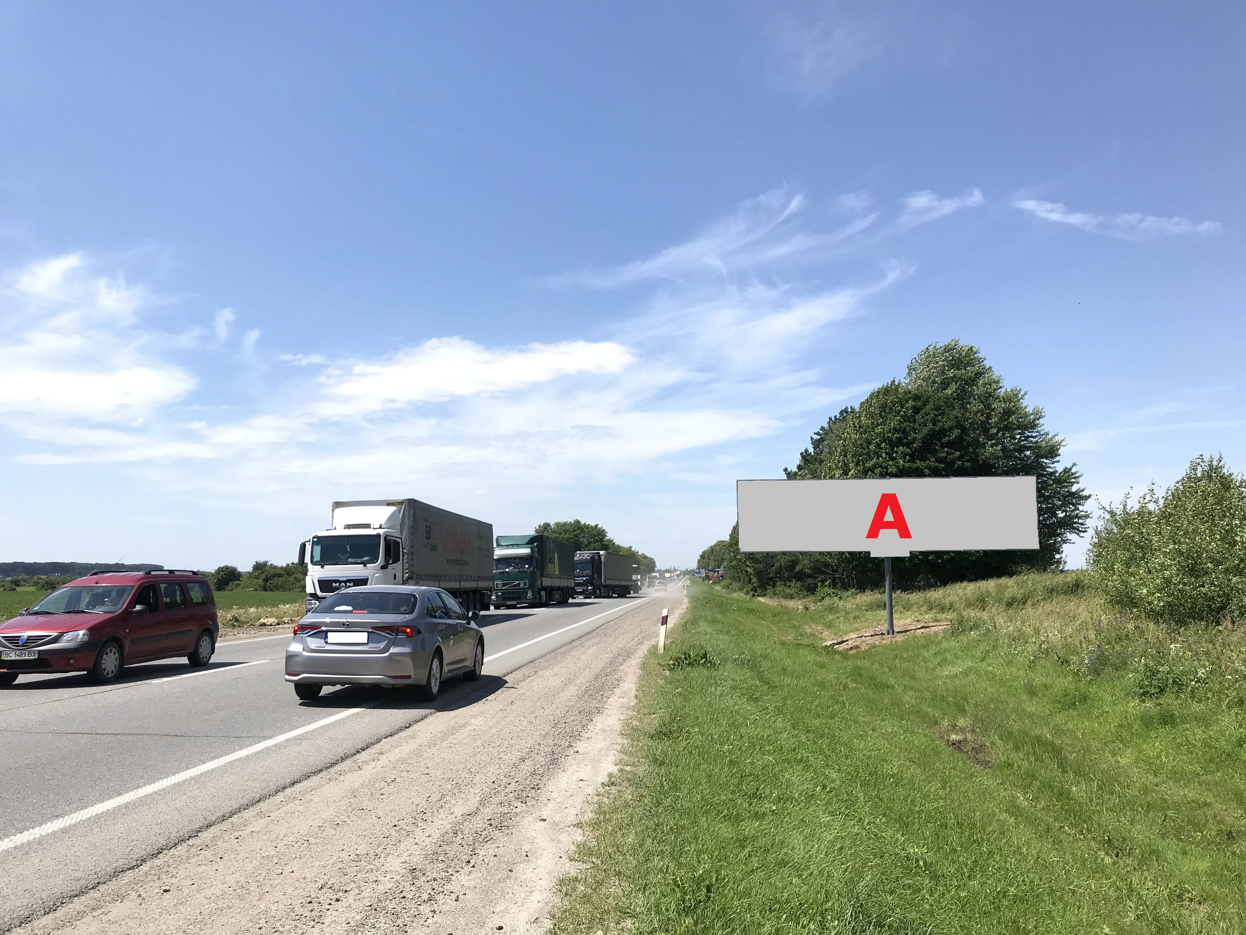 Billboard Pasiki-Zubrytsky,  M-06 Kiiv-Cop