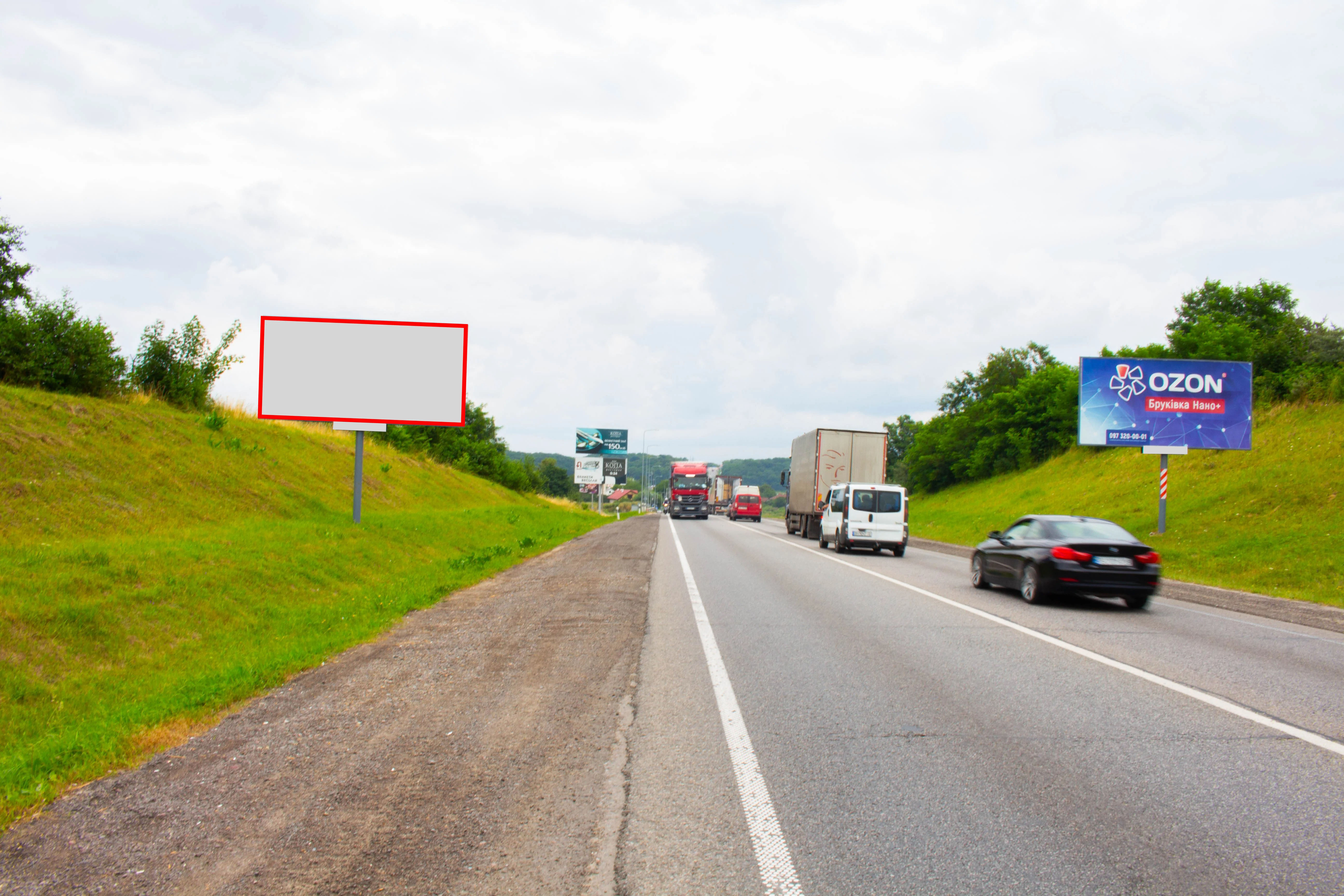 Billboard Vinniki,  M-06 Kiiv-Cop