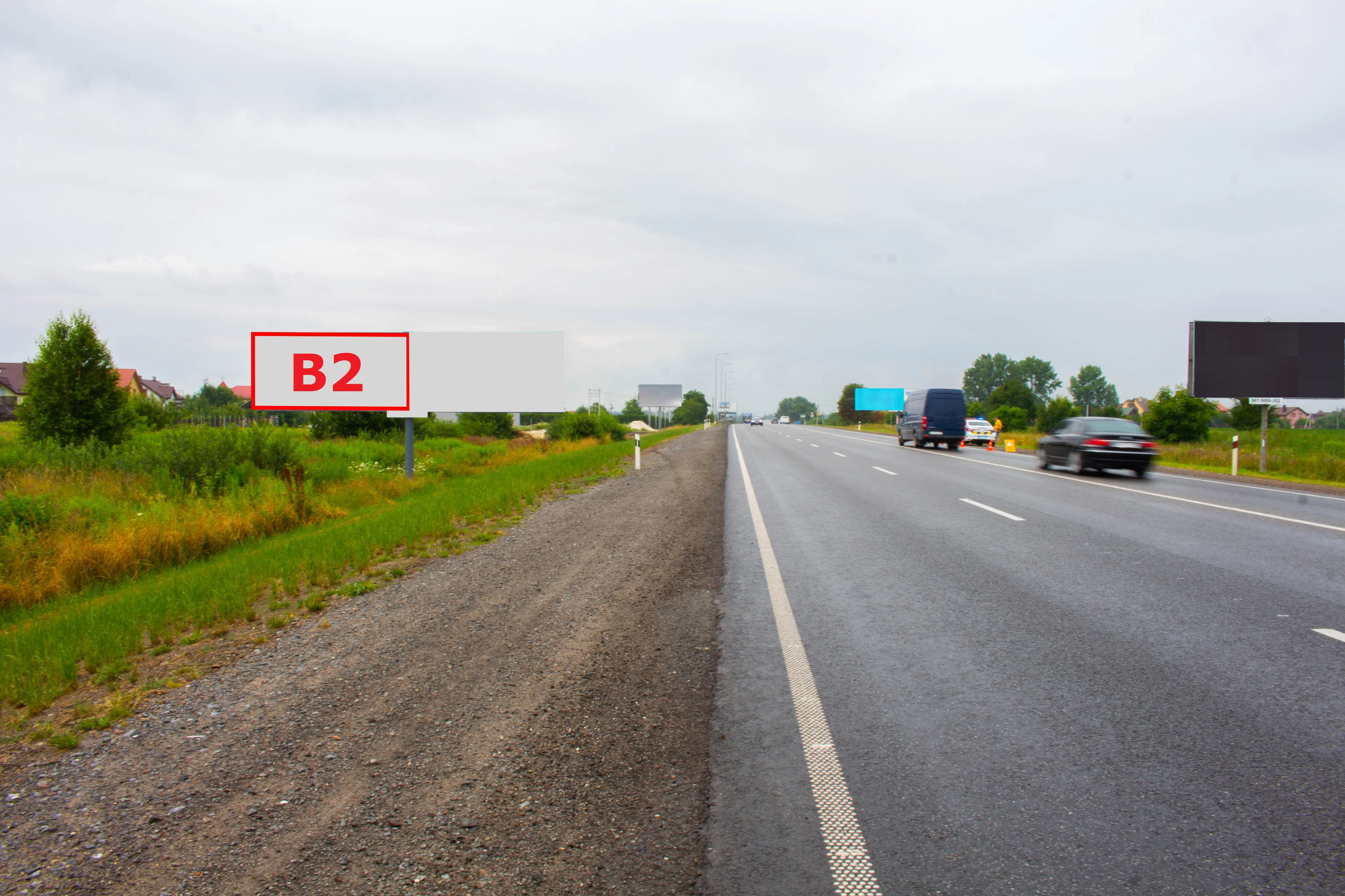 Billboard Lviv route,  M-06 Kiiv-Cop