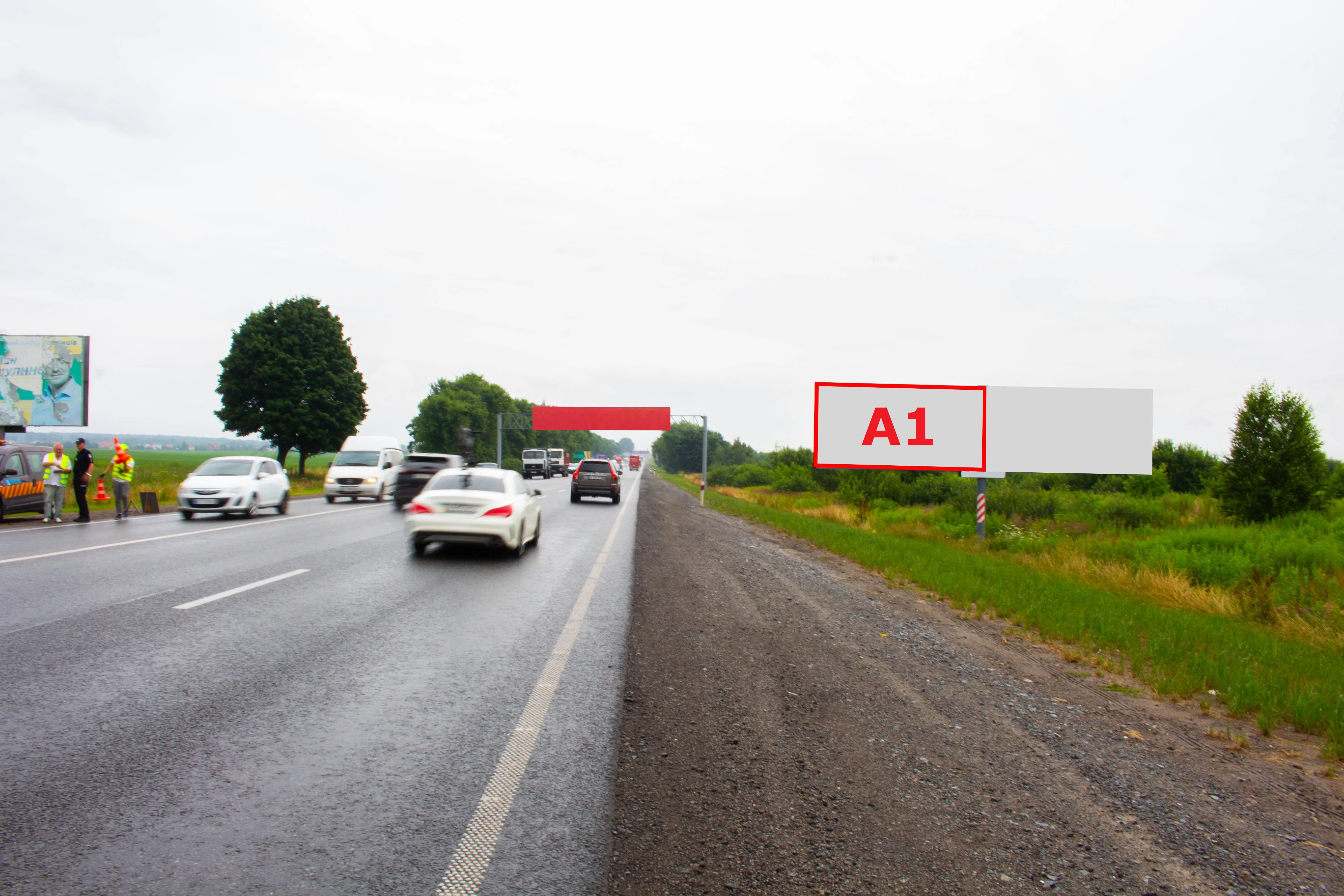 Billboard Lviv route,  M-06 Kiiv-Cop