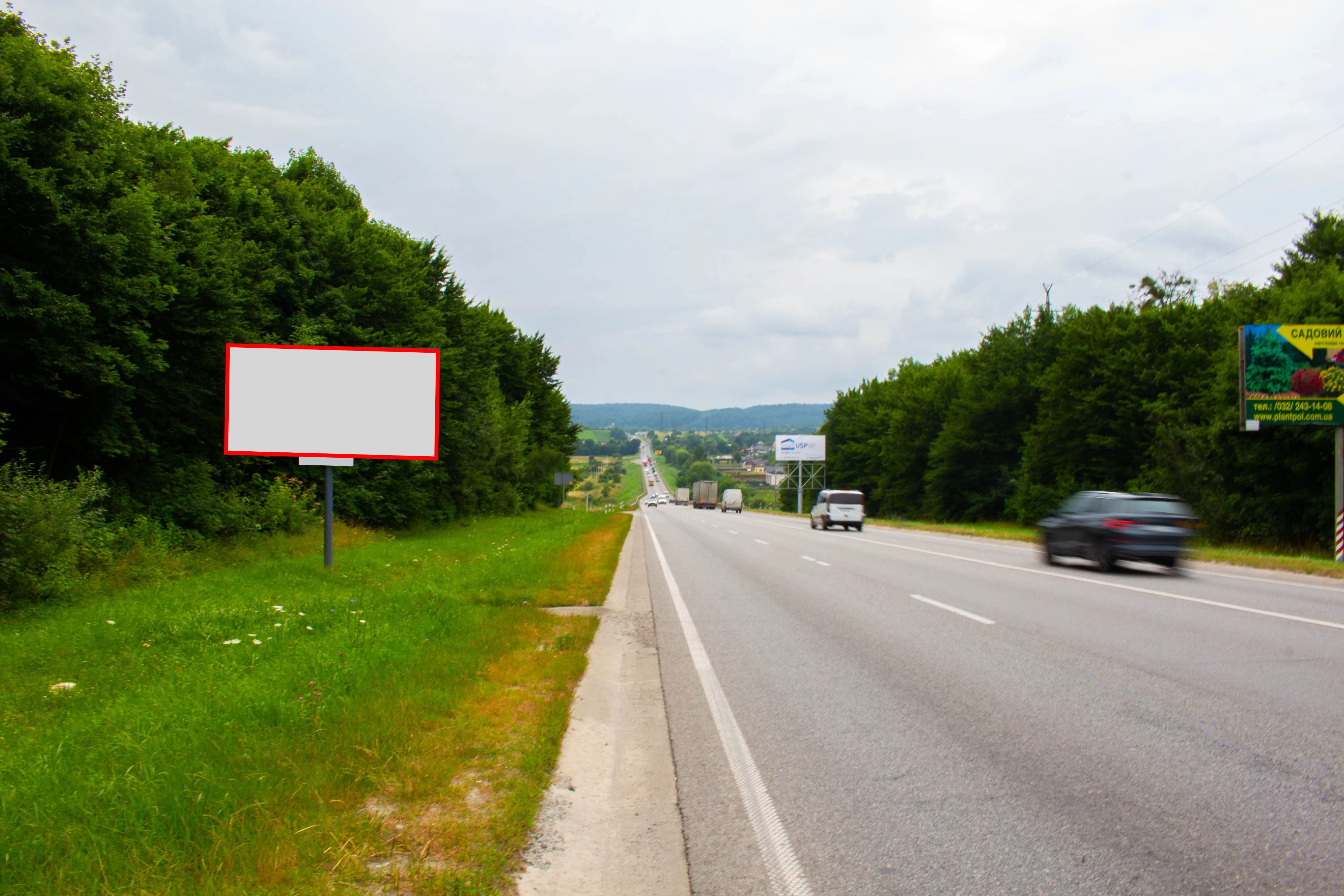 Billboard Vinniki,  M-06 Kiiv-Cop
