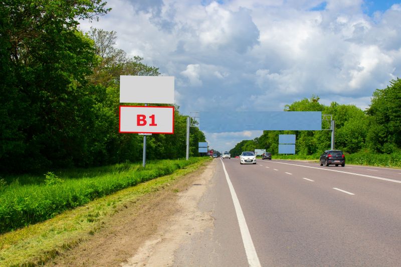 Billboard Lviv route,  N-17 Pid'izd do m.L'viv