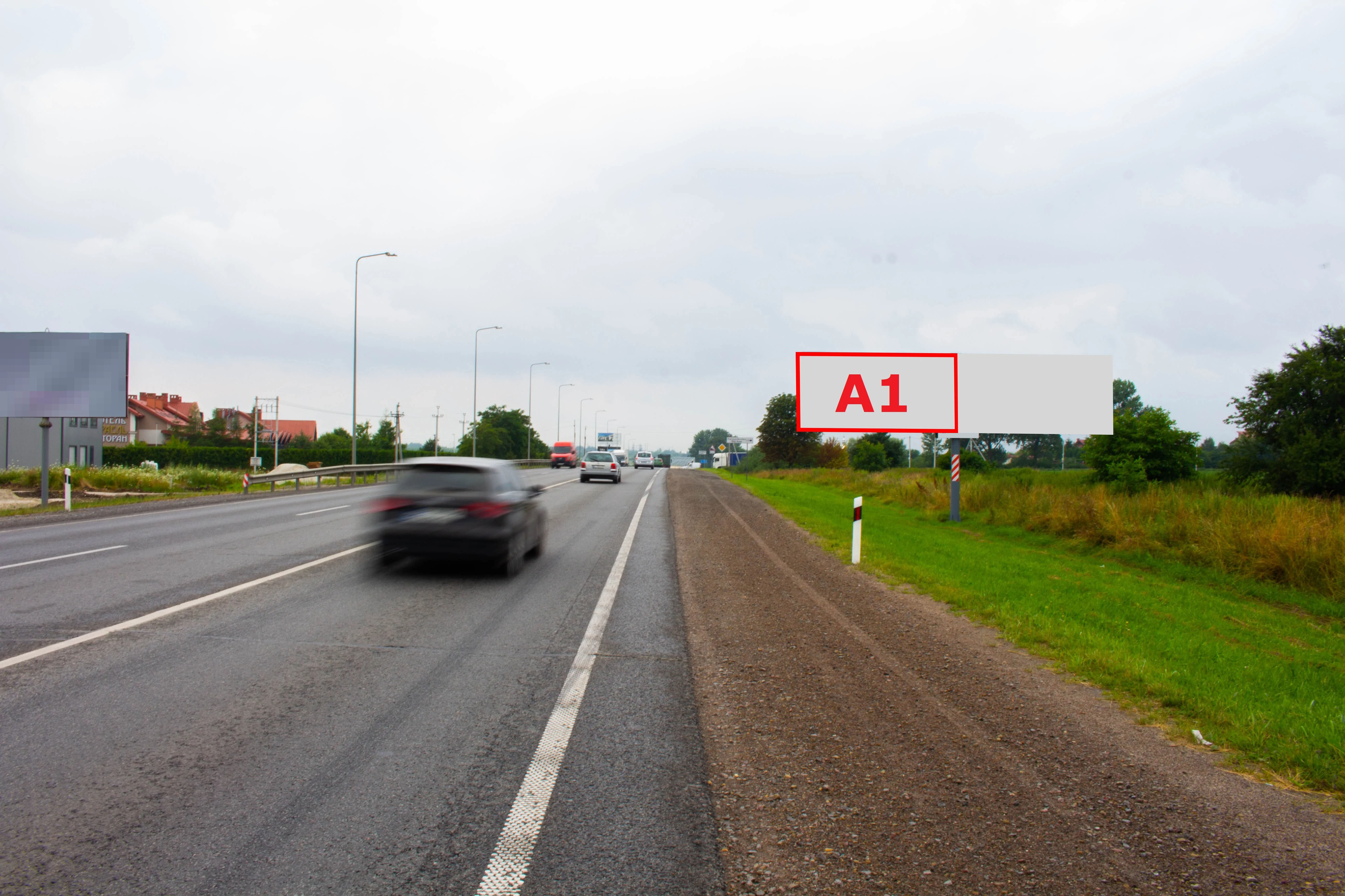 Billboard Lviv route,  M-06 Kiiv-Cop