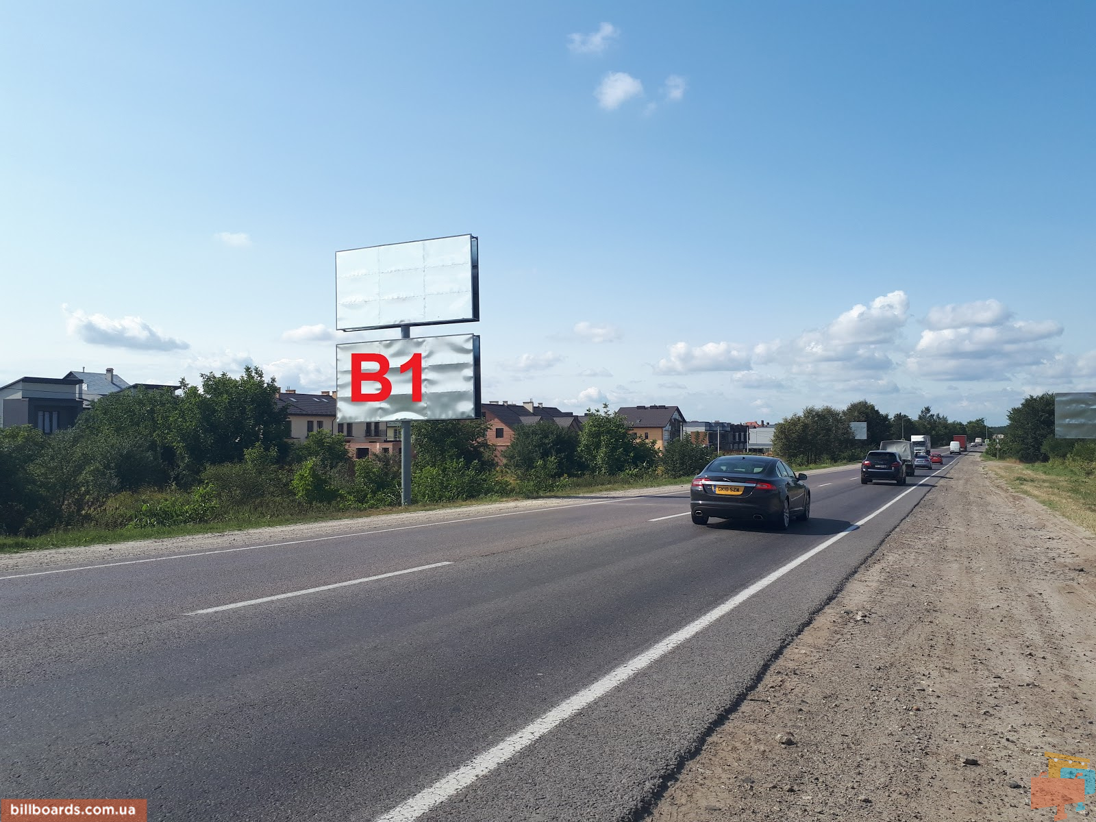 Billboard Lviv route,  M-10 Zahidnij obhid m. L'vova