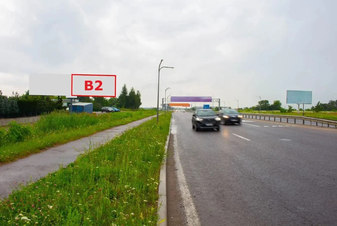 Billboard Lviv,  T-14-16 L'viv-Pustomiti-Medenici