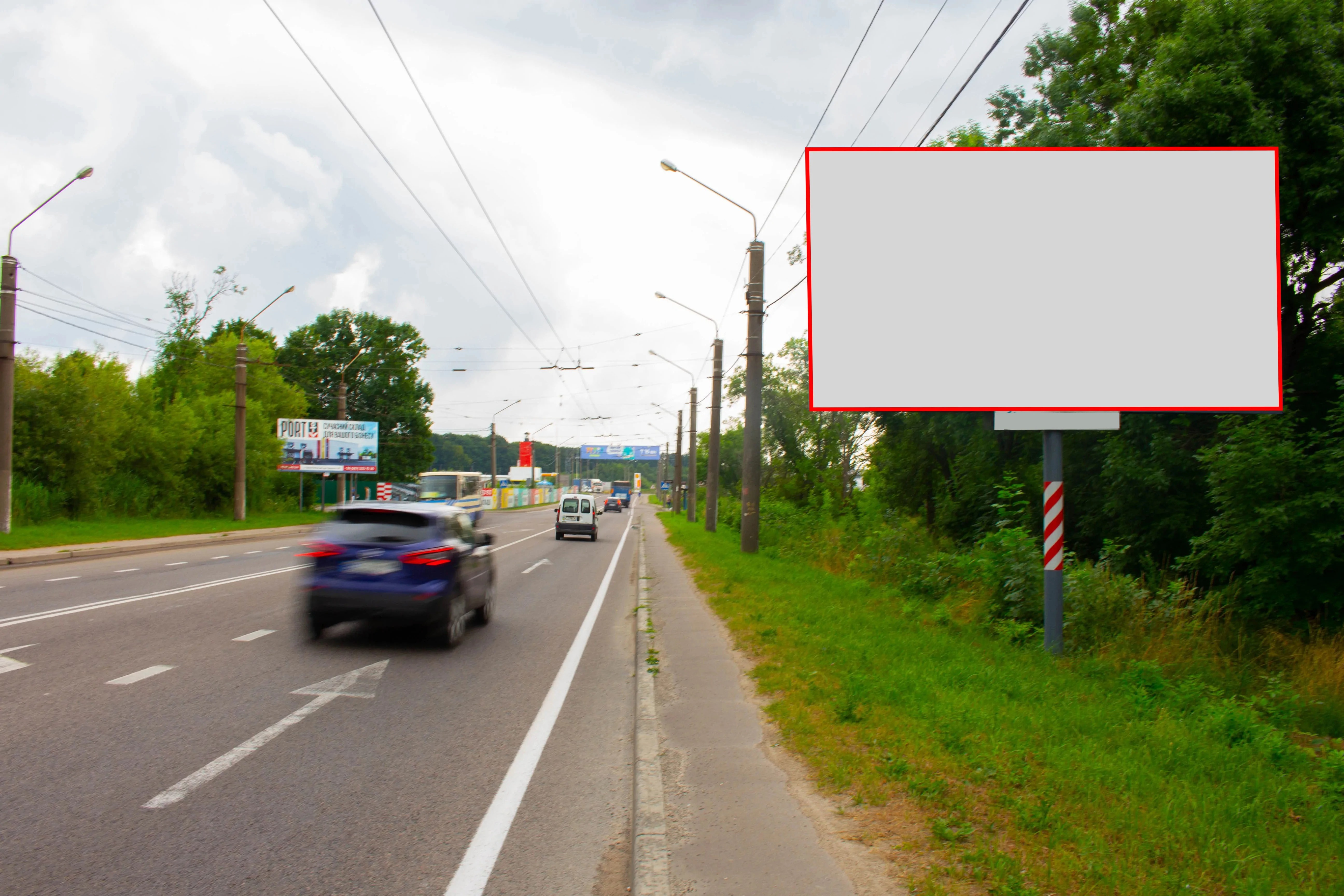 Billboard Pasik-Zubrytsky,  N-09 Mukaceve-Ivano-Frankivs'k-L'viv