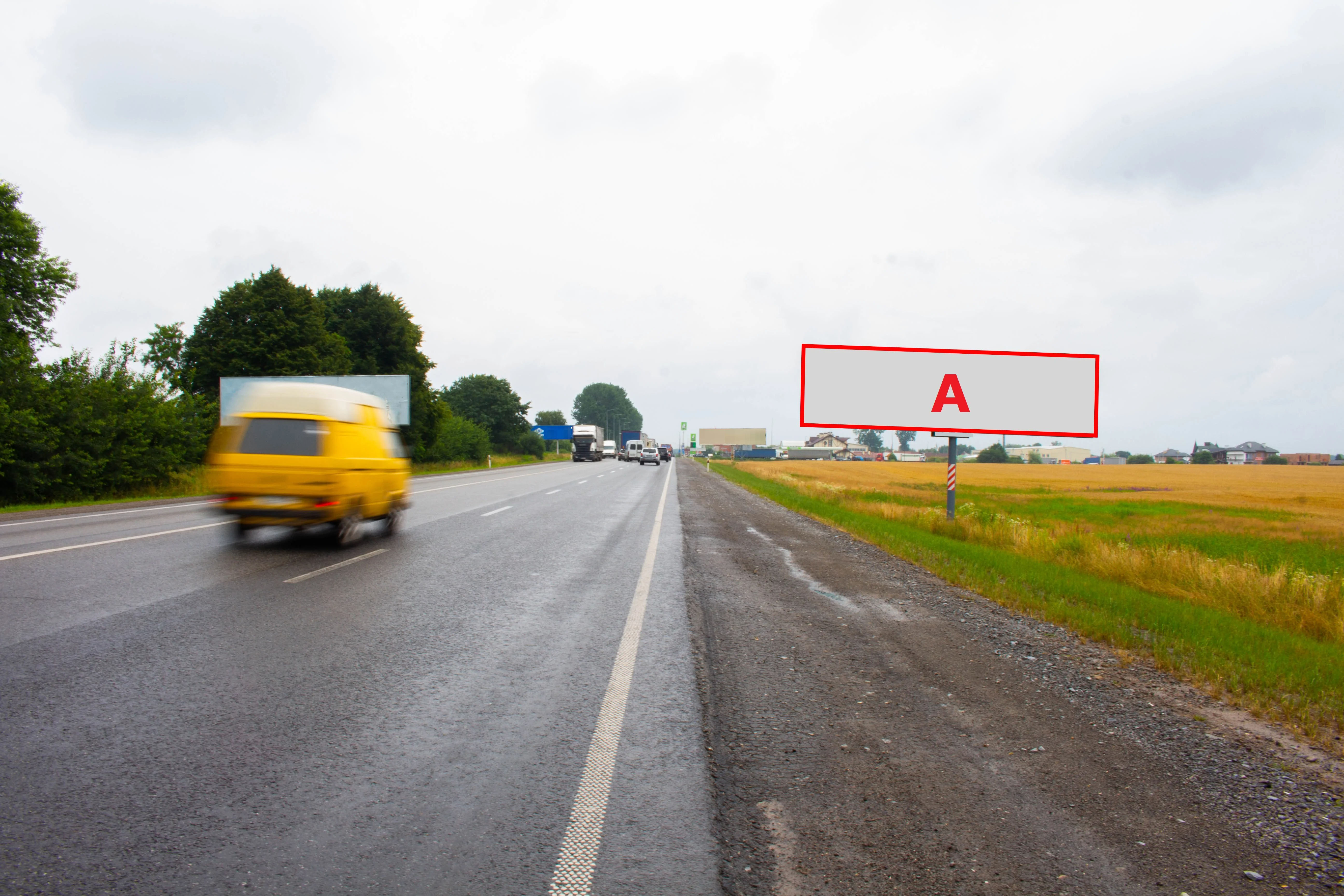 Billboard Lviv route,  M-06 Kiiv-Cop