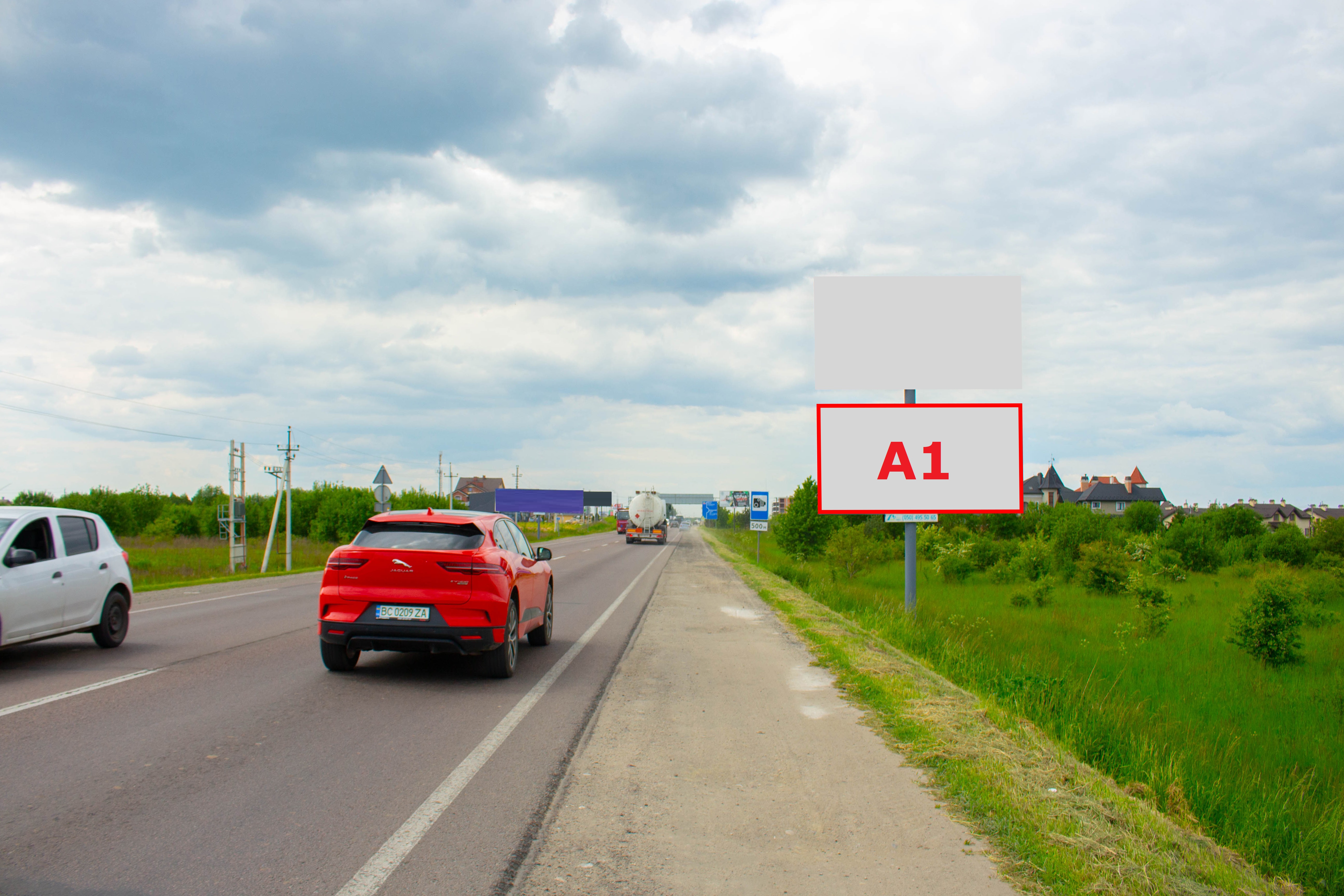 Billboard Sokilniki,  M-10 Zahidnij obhid m. L'vova