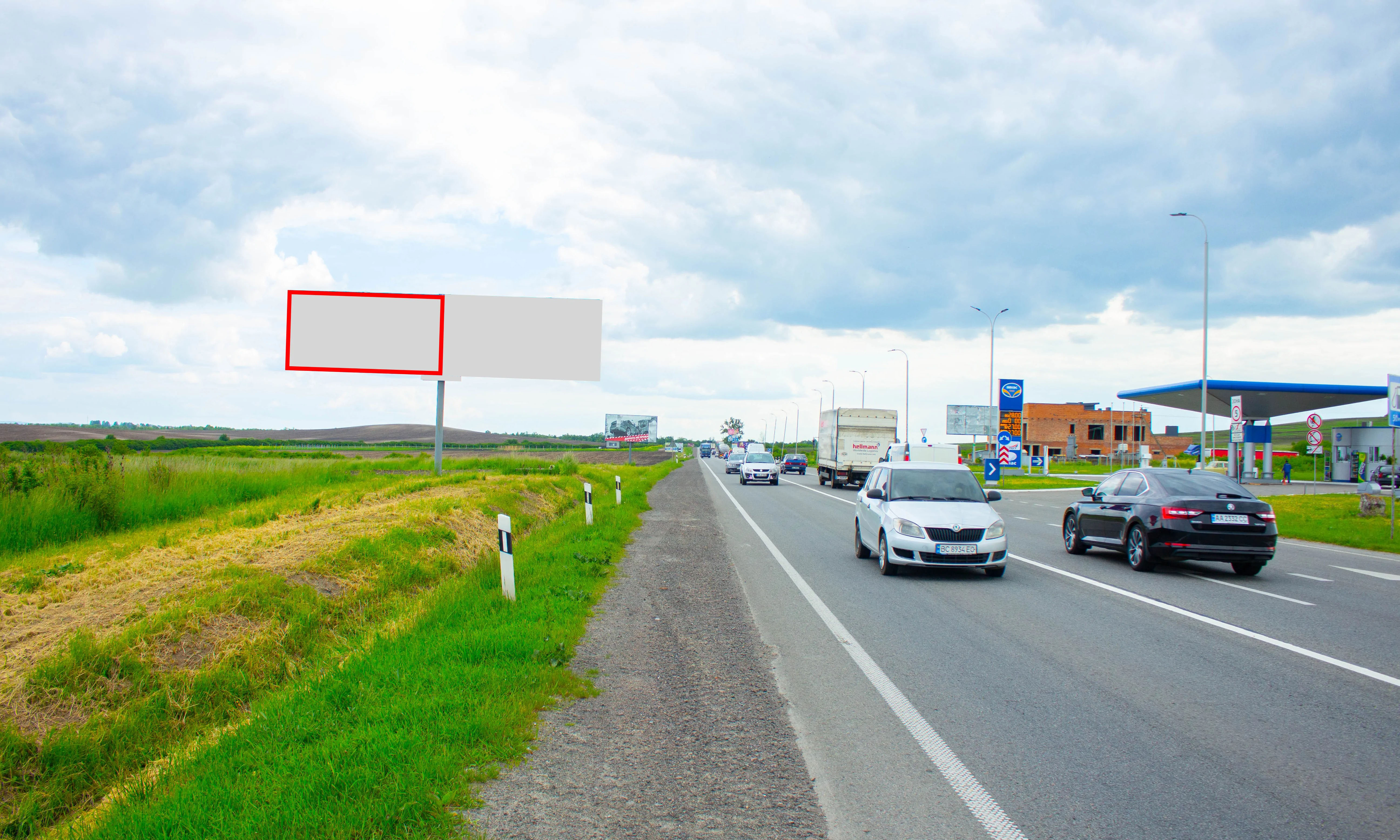 Billboard Lviv route,  M-06 Kiiv-Cop
