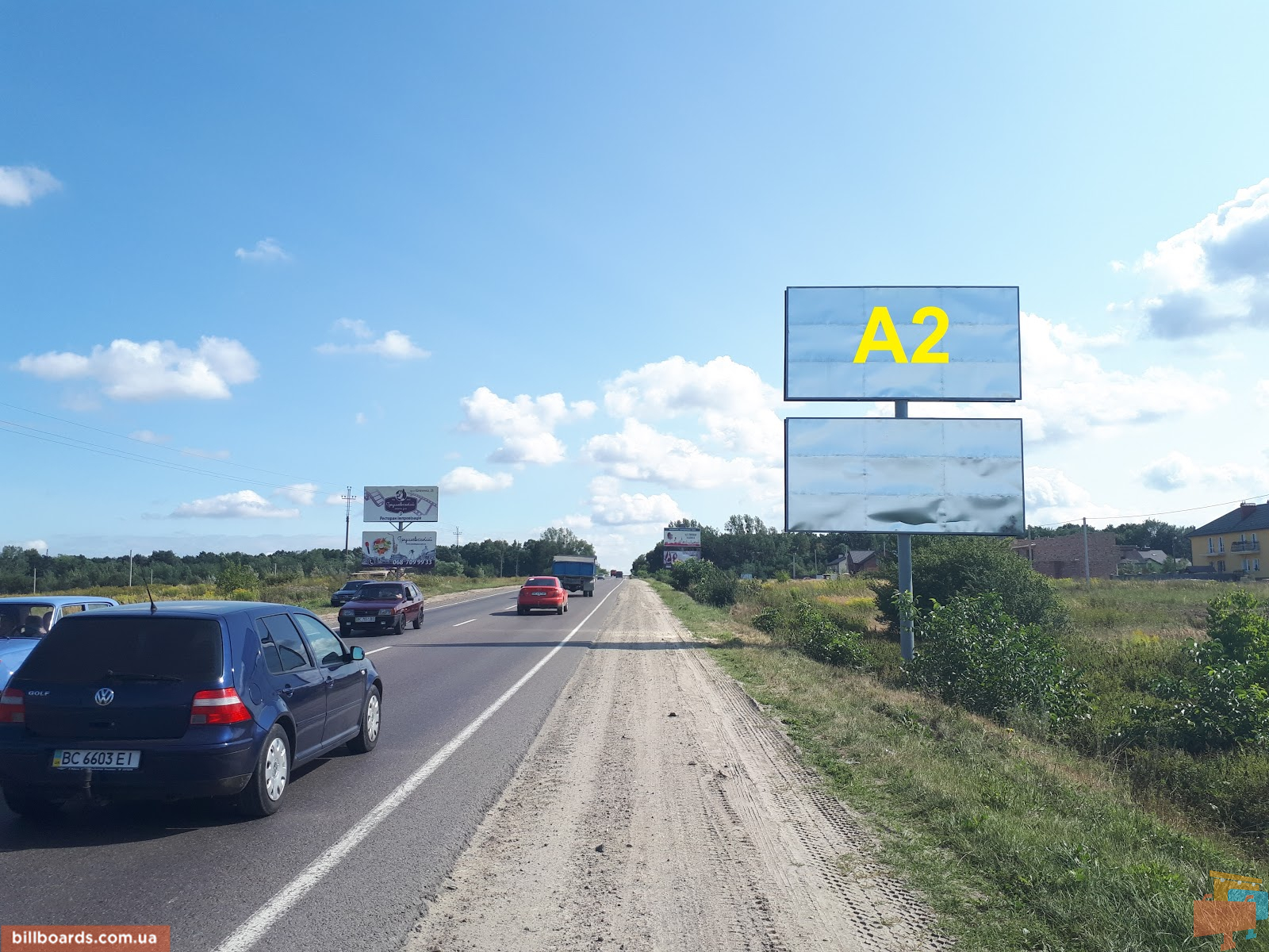 Billboard Lviv route,  M-10 Zahidnij obhid m. L'vova