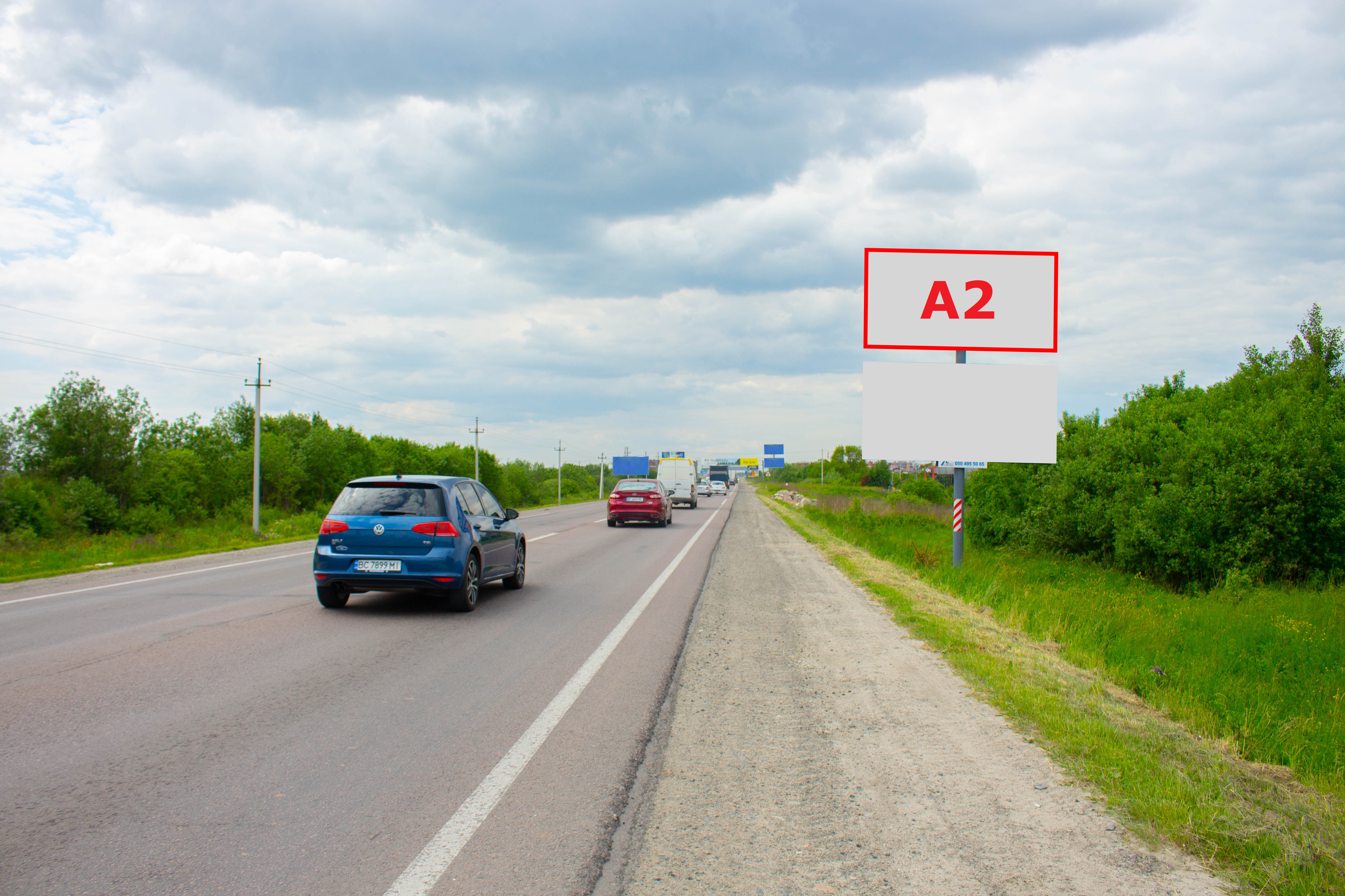 Billboard Sokilniki,  M-10 Zahidnij obhid m. L'vova