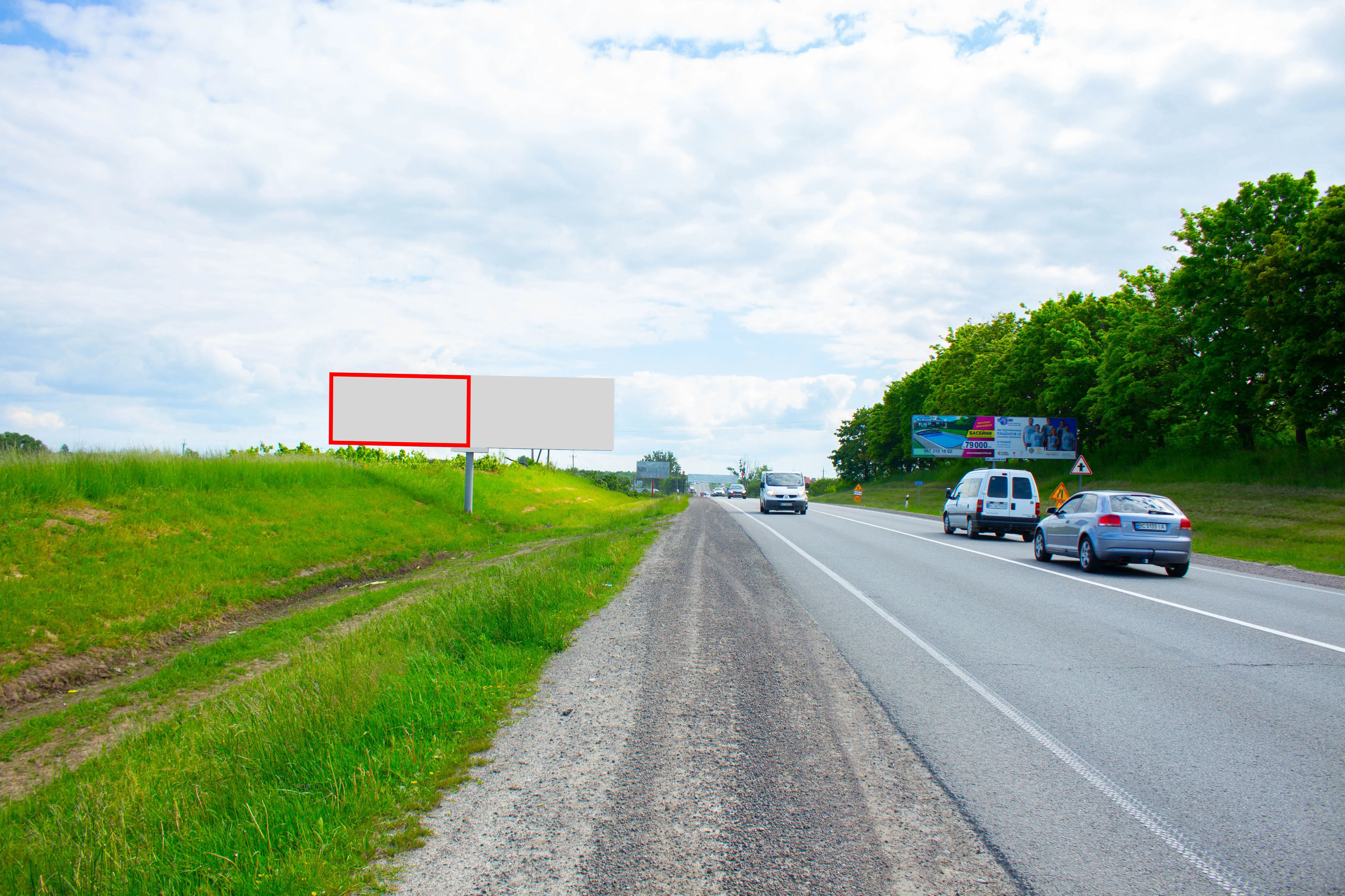 Billboard Lviv route,  M-06 Kiiv-Cop