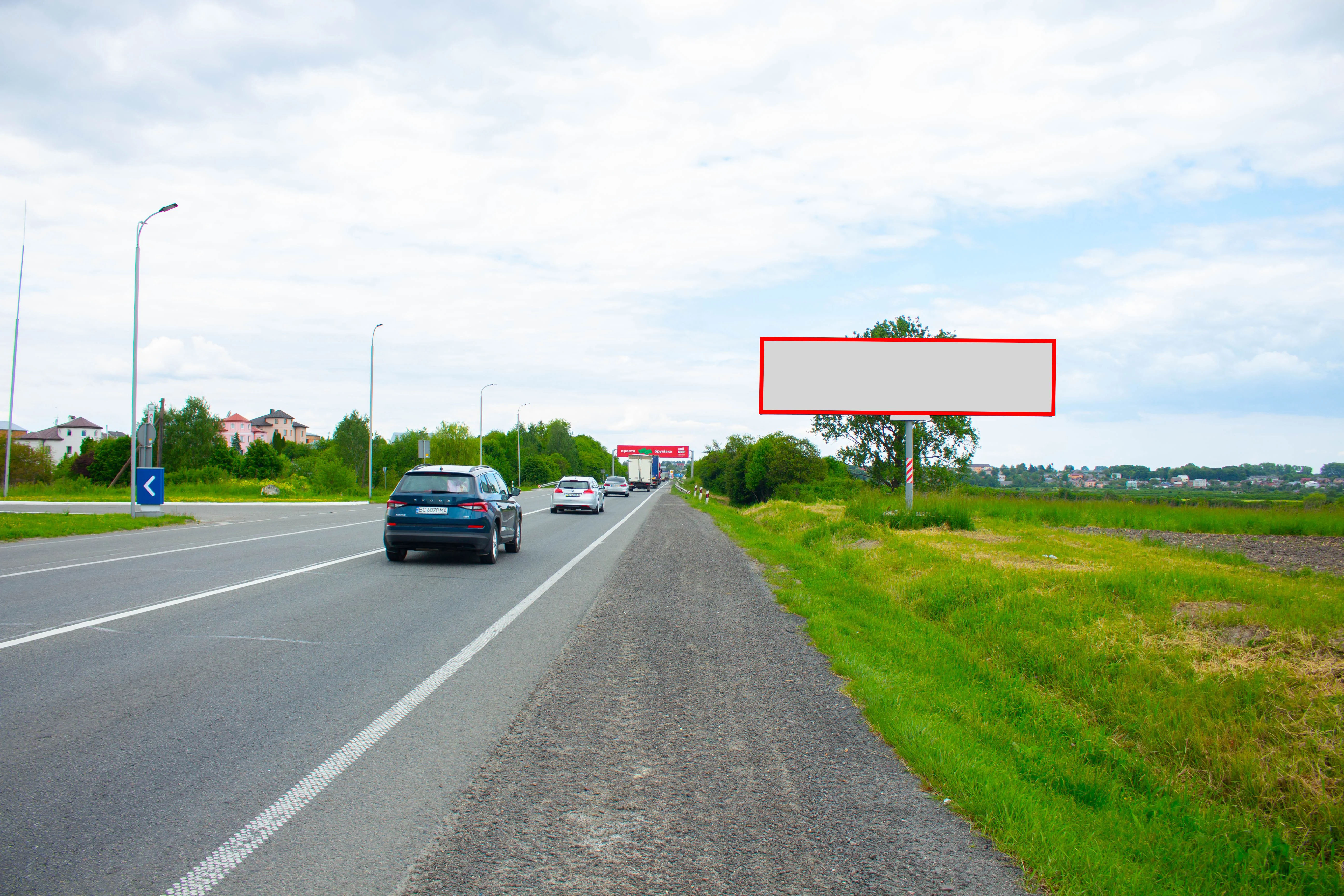 Billboard Lviv route,  M-06 Kiiv-Cop
