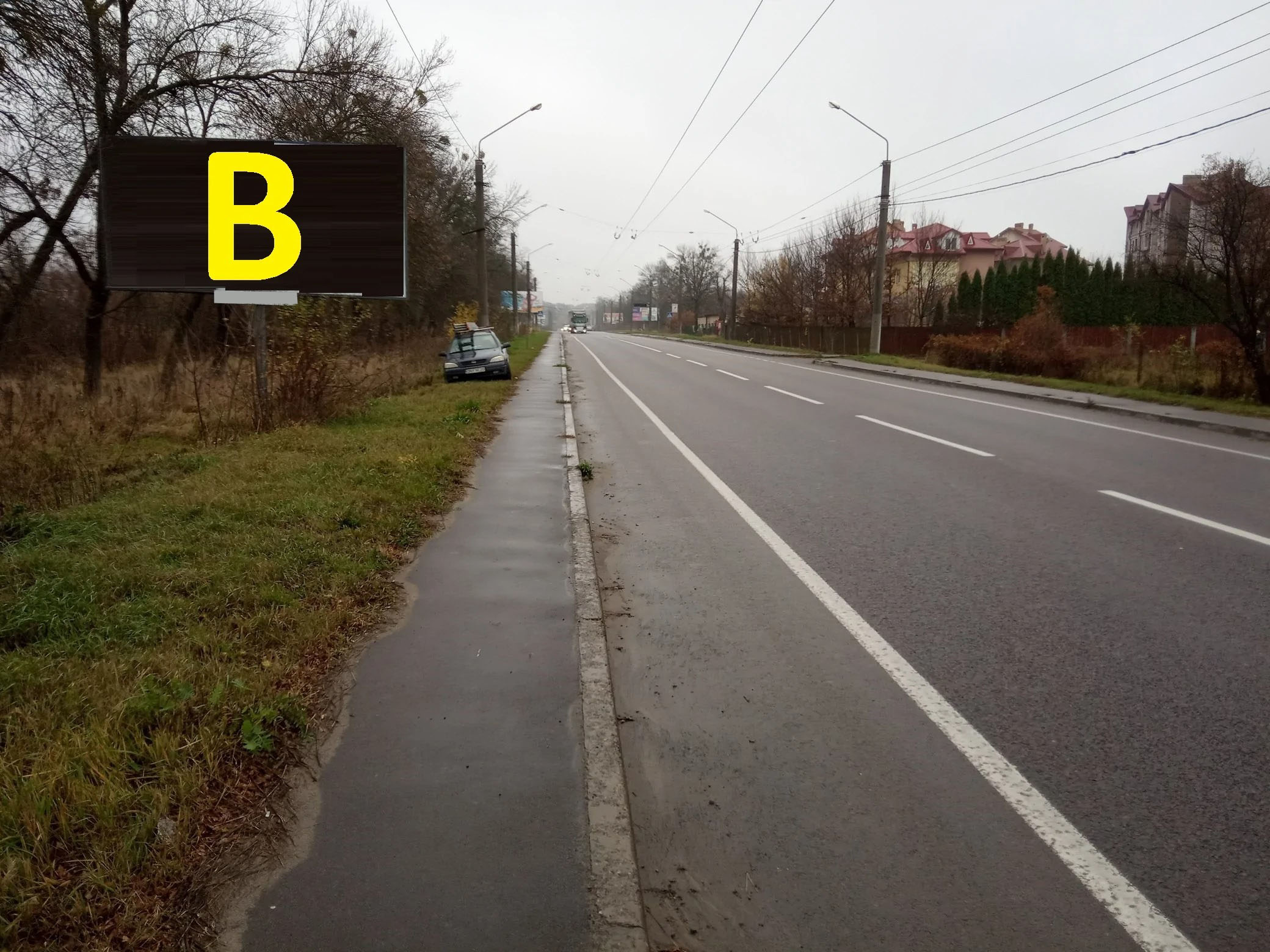 Billboard Pasik-Zubrytsky,  N-09 Mukaceve-Ivano-Frankivs'k-L'viv