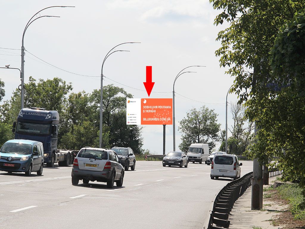 Billboard Kyiv,  Zabolotnogo st., v storonu Odes'koi pl.