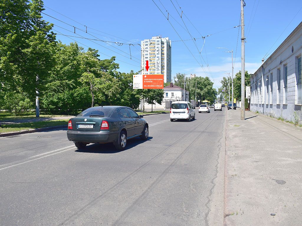 Billboard Kyiv,  Svatosins'ka st., 20, v storonu st.m. "Svatosino"