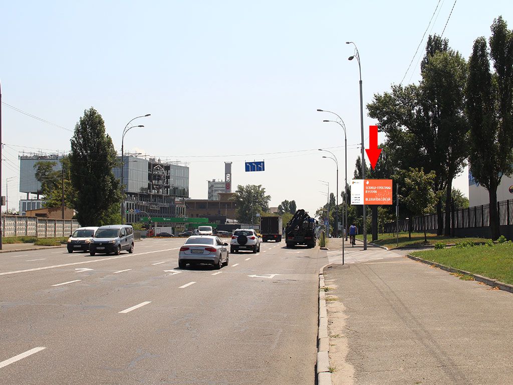 Scrolller, scroll Kyiv,  Новокостянтинівська вул., 1 - вул. Електриків, розв'язка, в бік Подолу