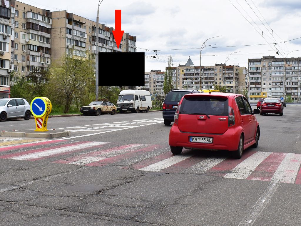Billboard Kyiv,  Geroiv Dnipra st., 71, v storonu Geroiv Stalingrada av.