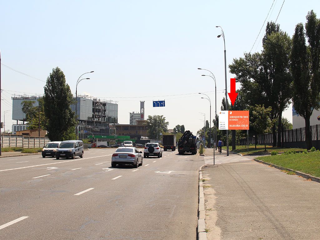 Scrolller, scroll Kyiv,  Новокостянтинівська вул., 1 - вул. Електриків, розв'язка, в бік Подолу