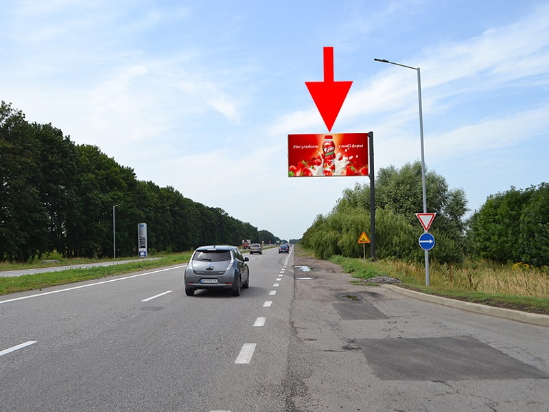 Billboard ,  Траса Київ - Харків - с. Травневе, АЗС "ANP", у бік м. Валки