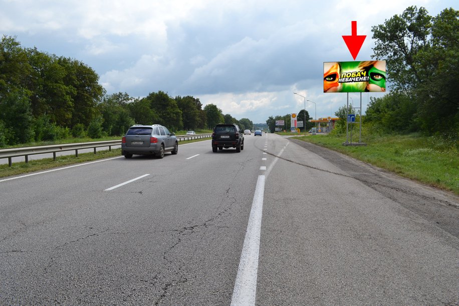 Billboard Route,  Траса Київ - Харків - Довжанський - АЗС "SHELL", у бік м. Харків