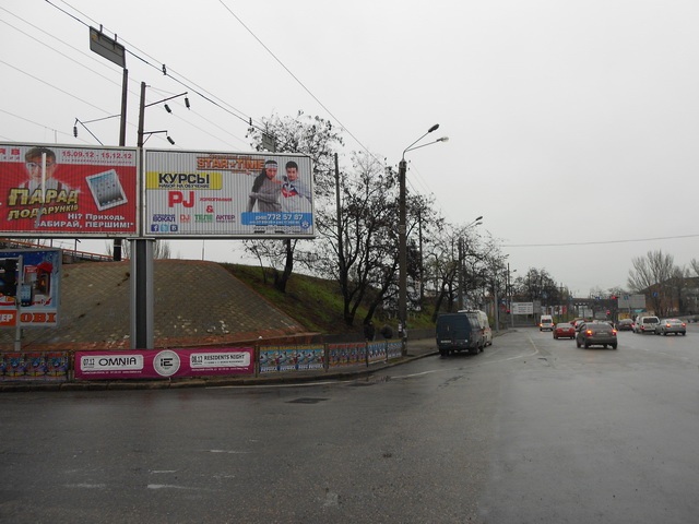 Prismatron, prism Odessa,  Балківська вул. - Пересипський міст, права