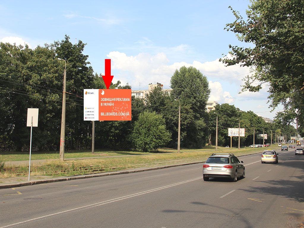 Billboard Kyiv,  Degtarivs'ka st., 62, v storonu st. Teligi